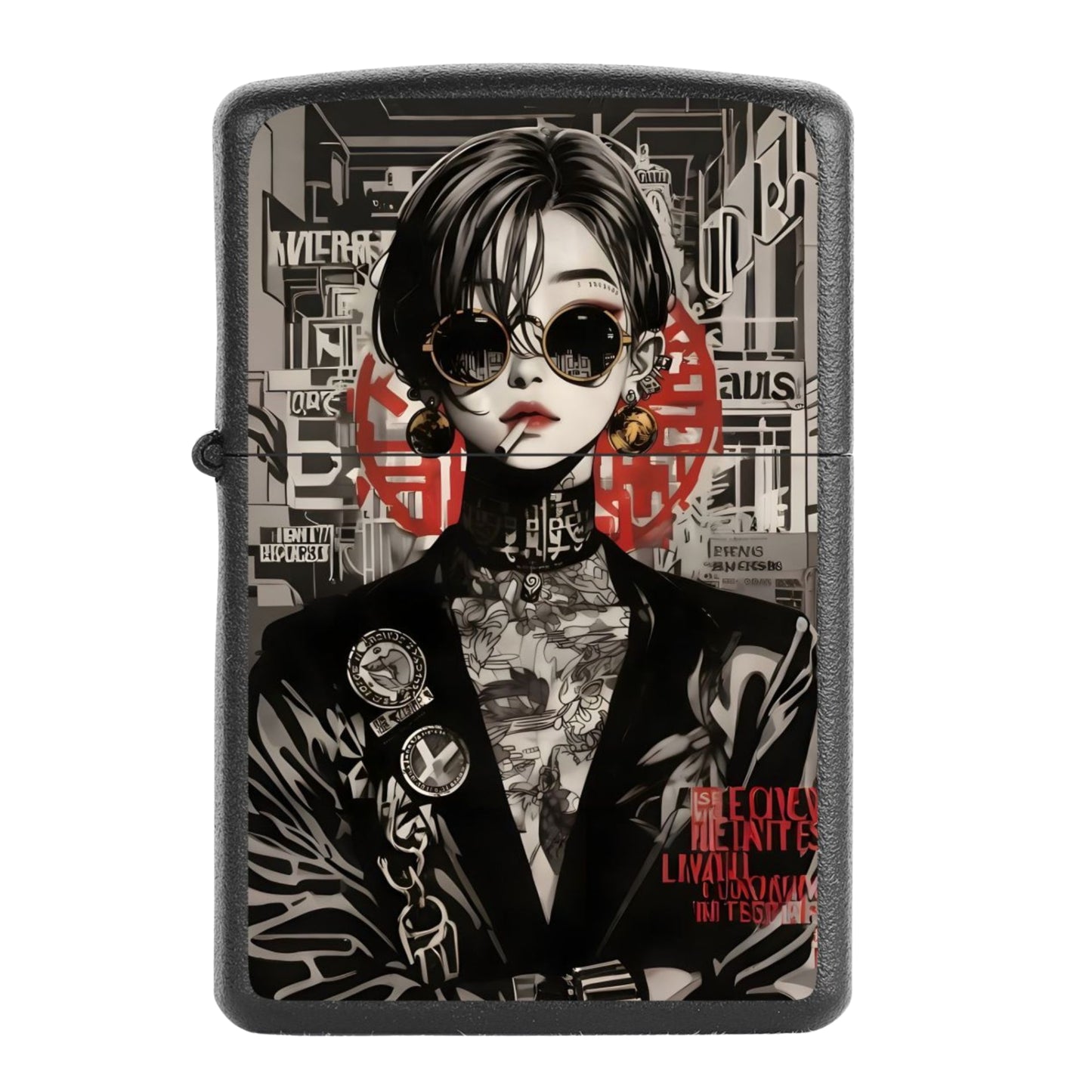 Street Graphic Cigarette Lighters Combo | Premium Box + Free 50ml Fuel