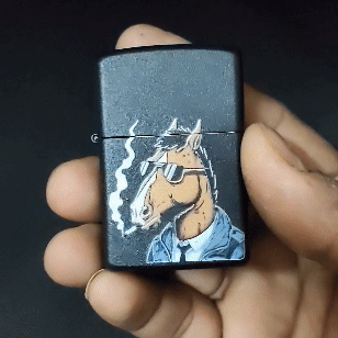 Smoke Horse Premium Refillable Cigarette Lighter – Perfect for Gifting | First Dot