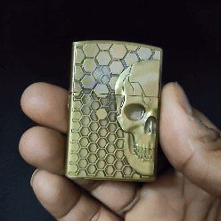 Skull Skeleton Classic Lighter | Windproof Cigarette Lighter