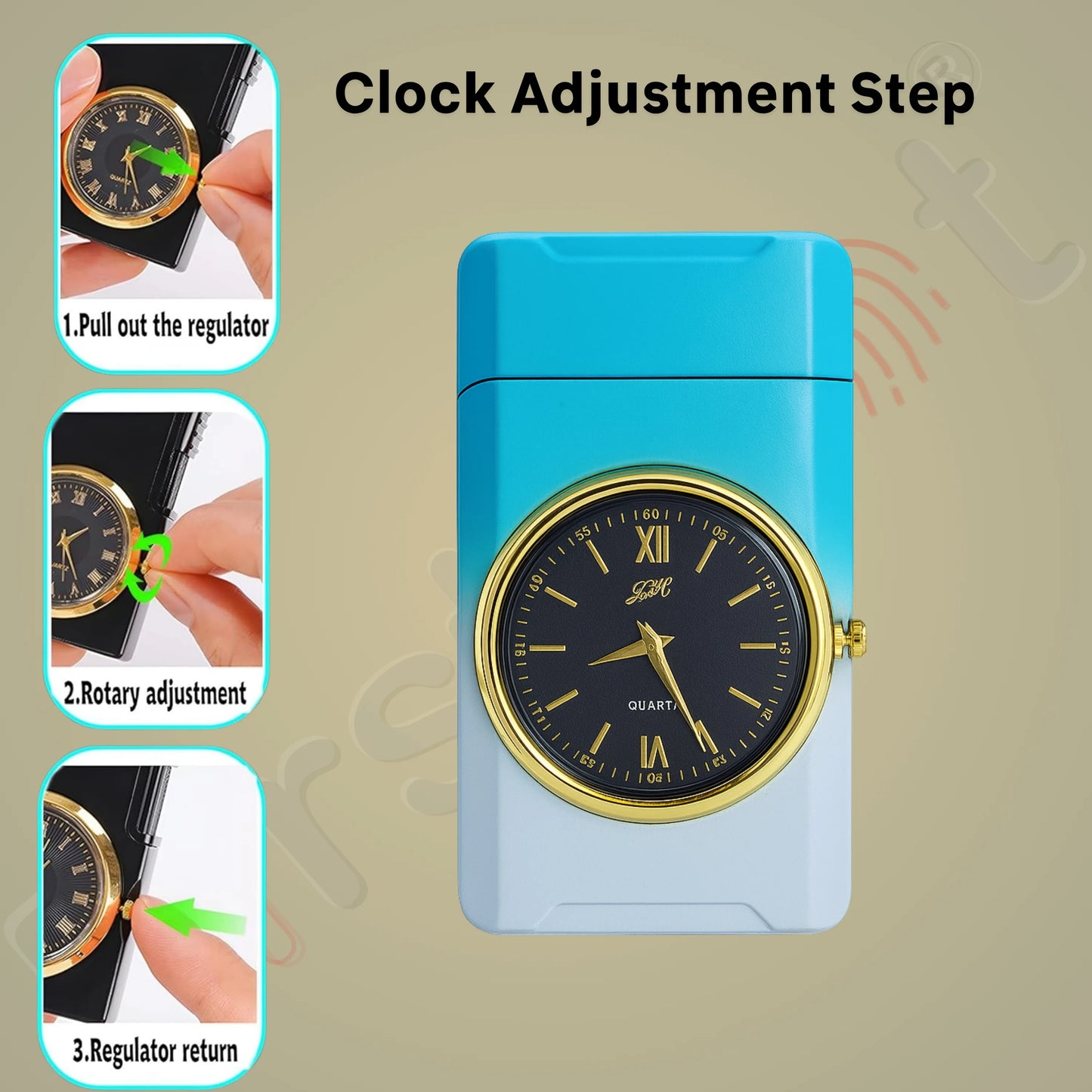 Fusion Luxury Watch Lighter for Men - Green