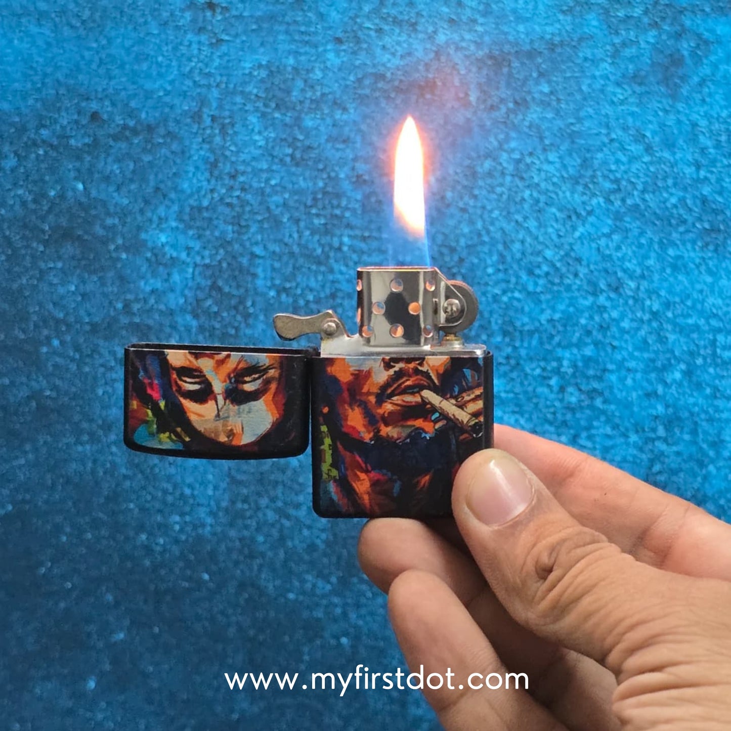 Bob Marley Classic Lighter – Windproof Cigarette Lighter
