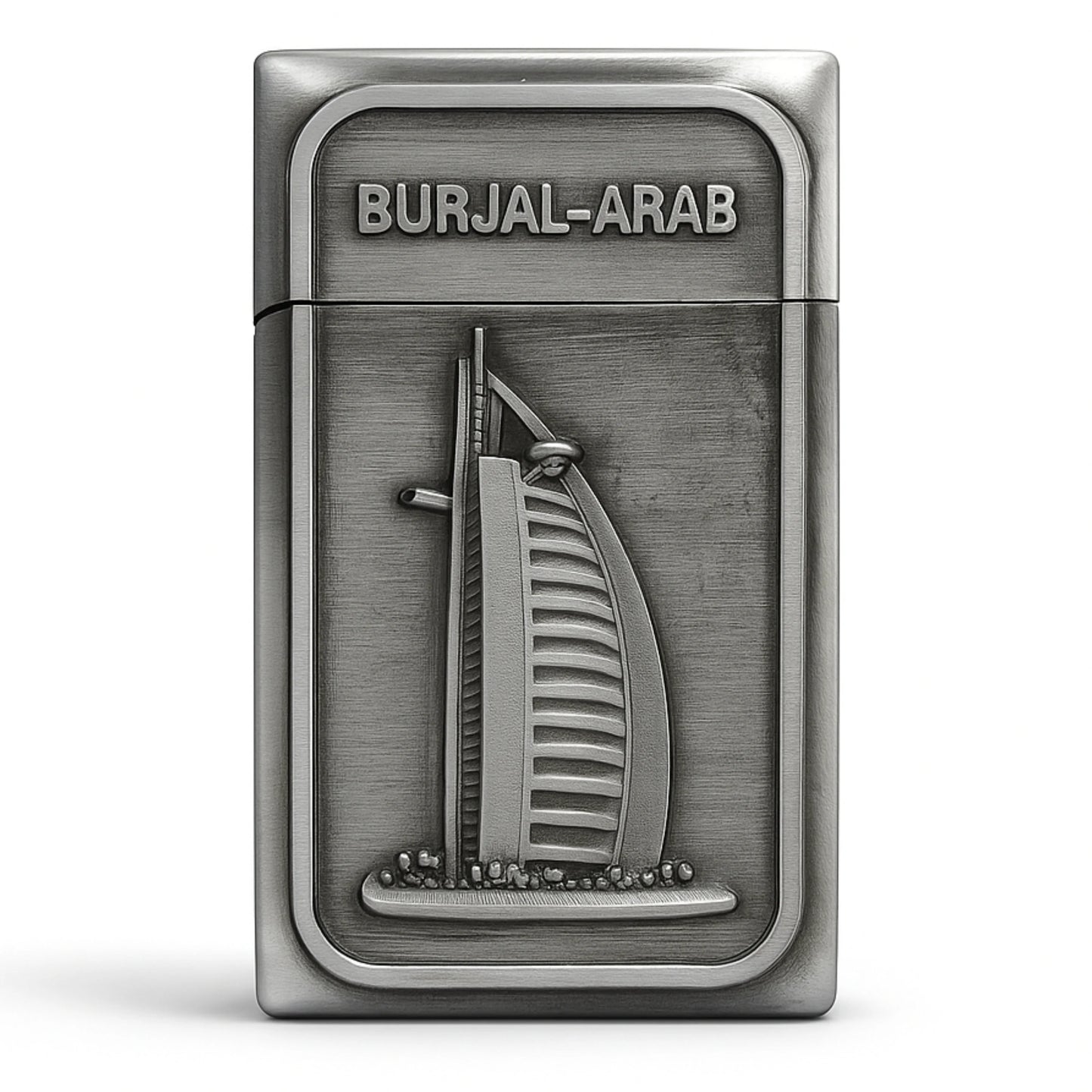 Burj Al Arab – Vintage Brass Finish | Jet Flame Torch - Silver