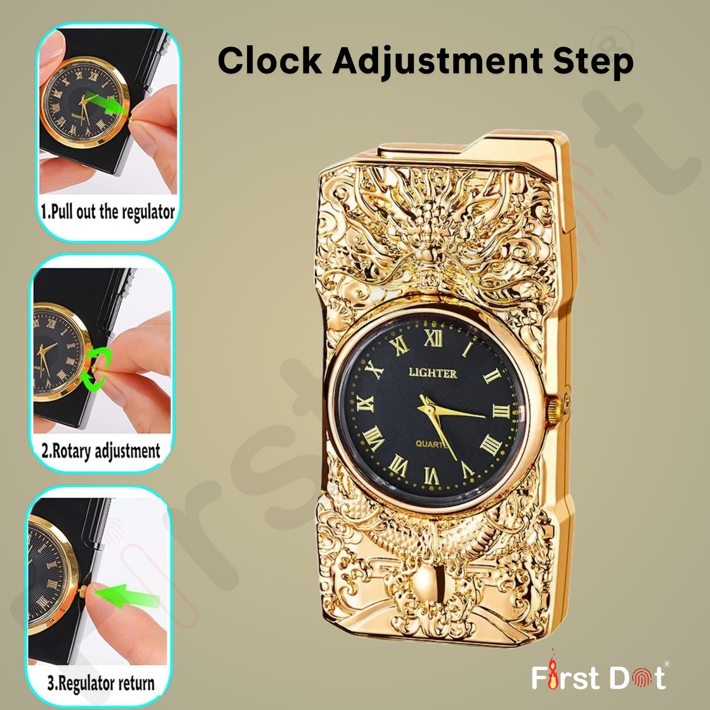 Dragon Clock Lighter – Lighter for Men