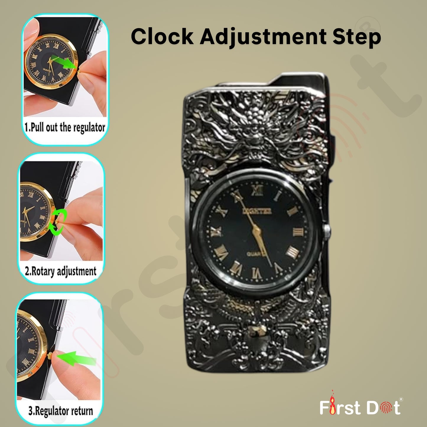 Dragon Clock Lighter – Lighter for Men