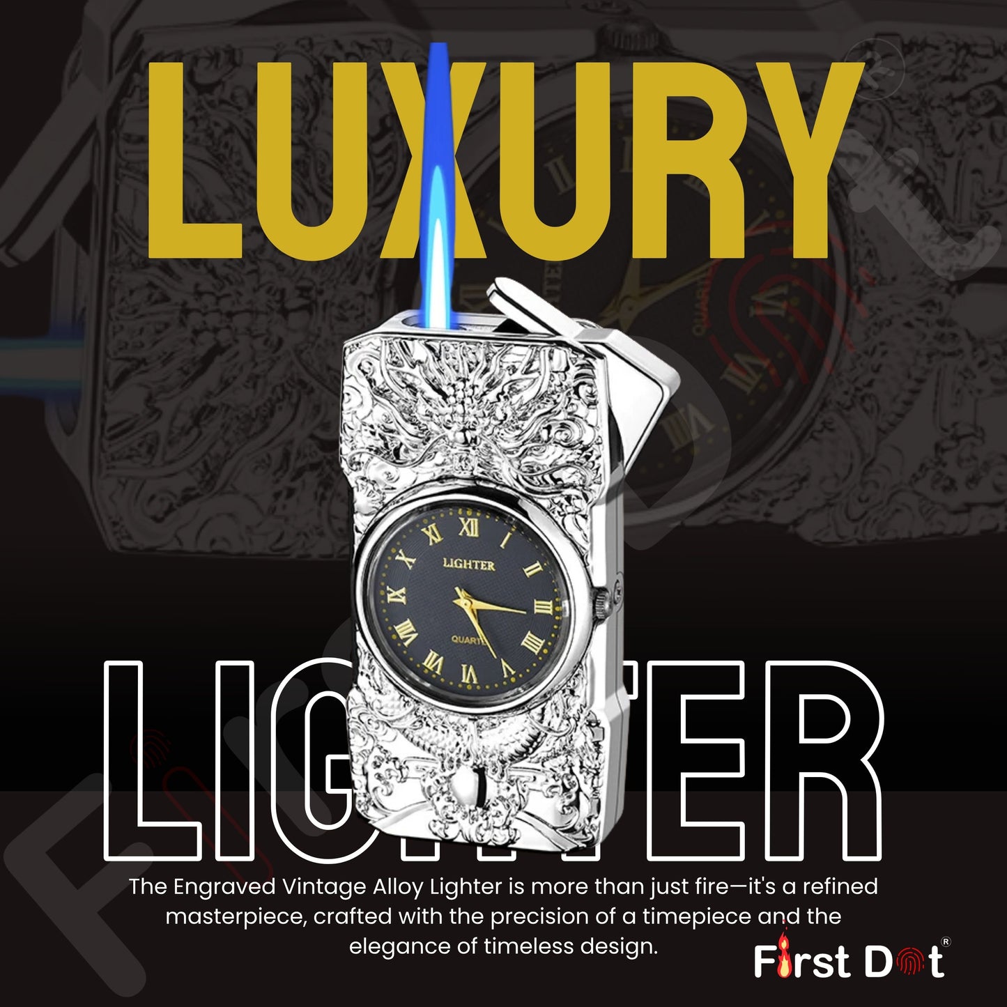 Dragon Clock Lighter – Lighter for Men