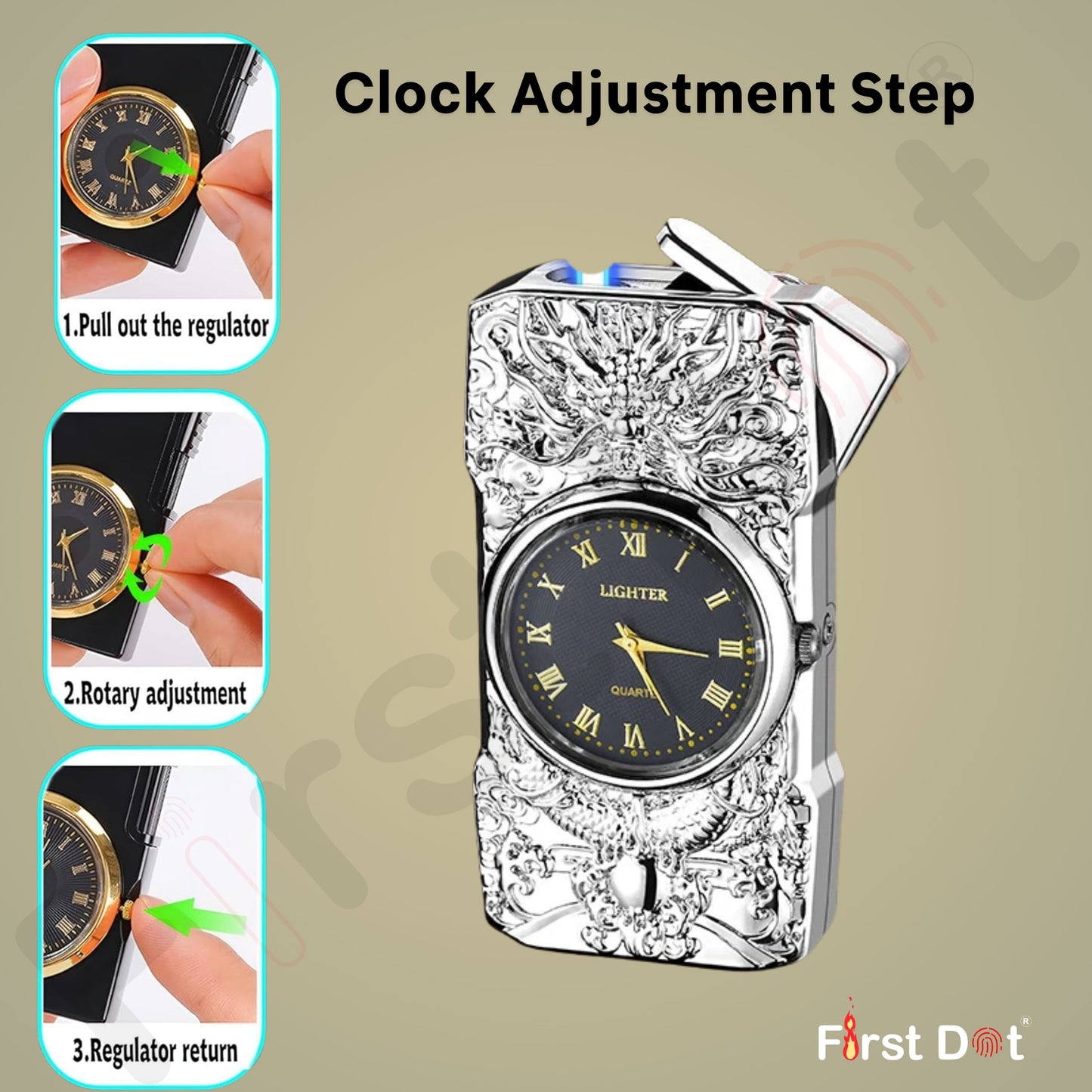 Dragon Clock Lighter – Lighter for Men