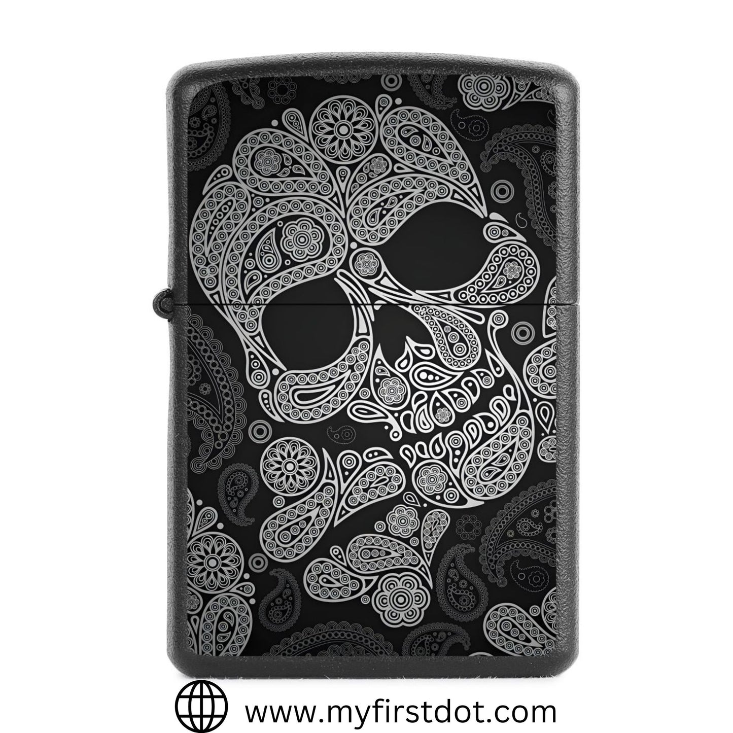 Sugar Skull Lighter Windproof Cigarette Lighter for Men