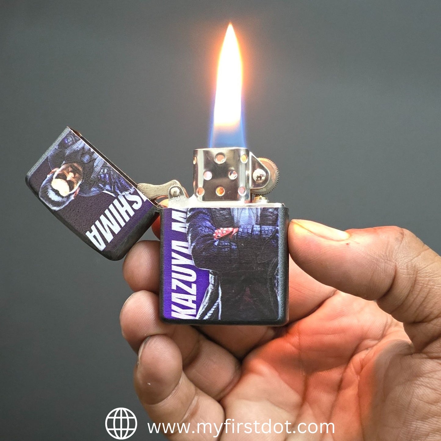 Kazuya Mishima Lighter Windproof Cigarette Lighter for Men