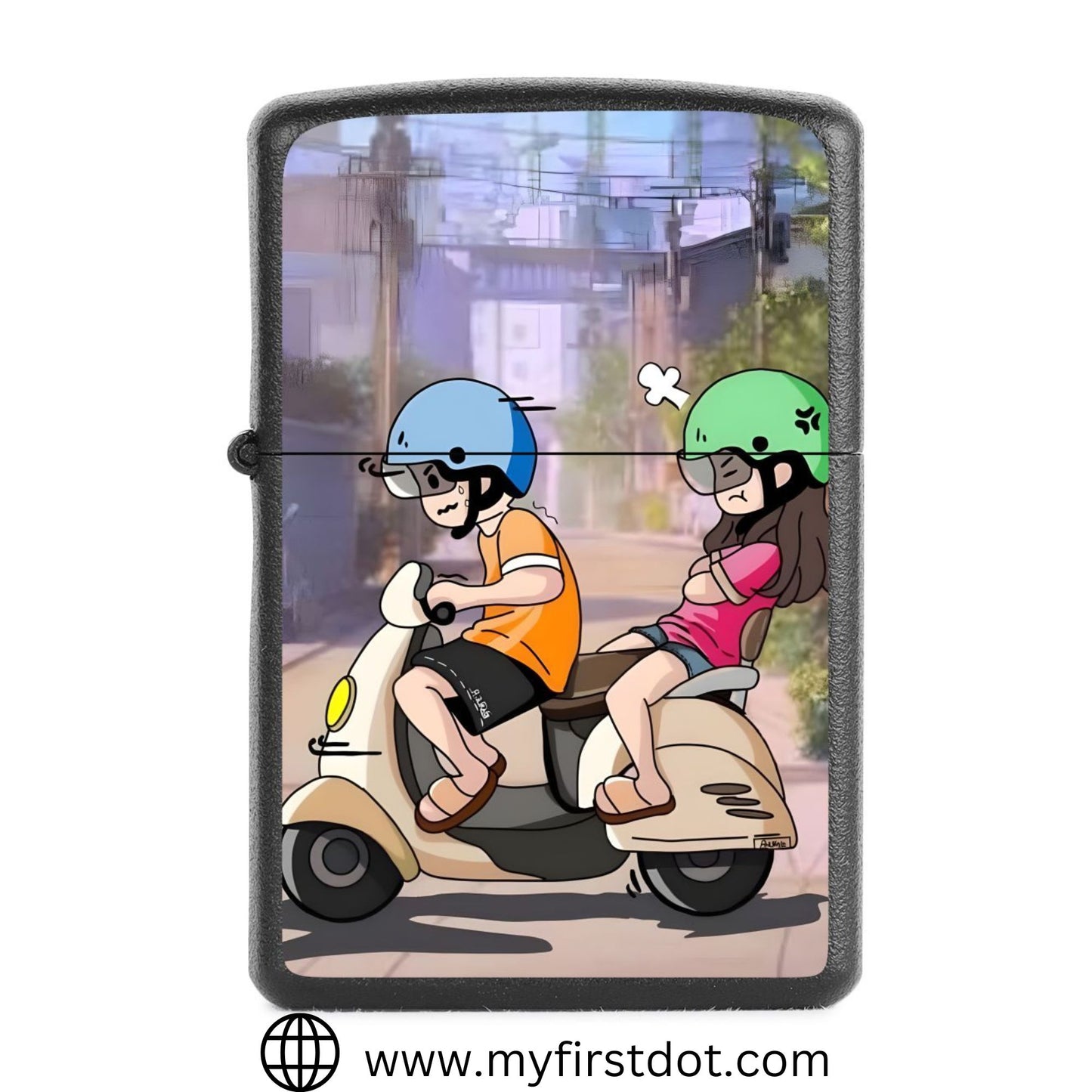 Cute Couple Lighter Windproof Cigarette Lighter