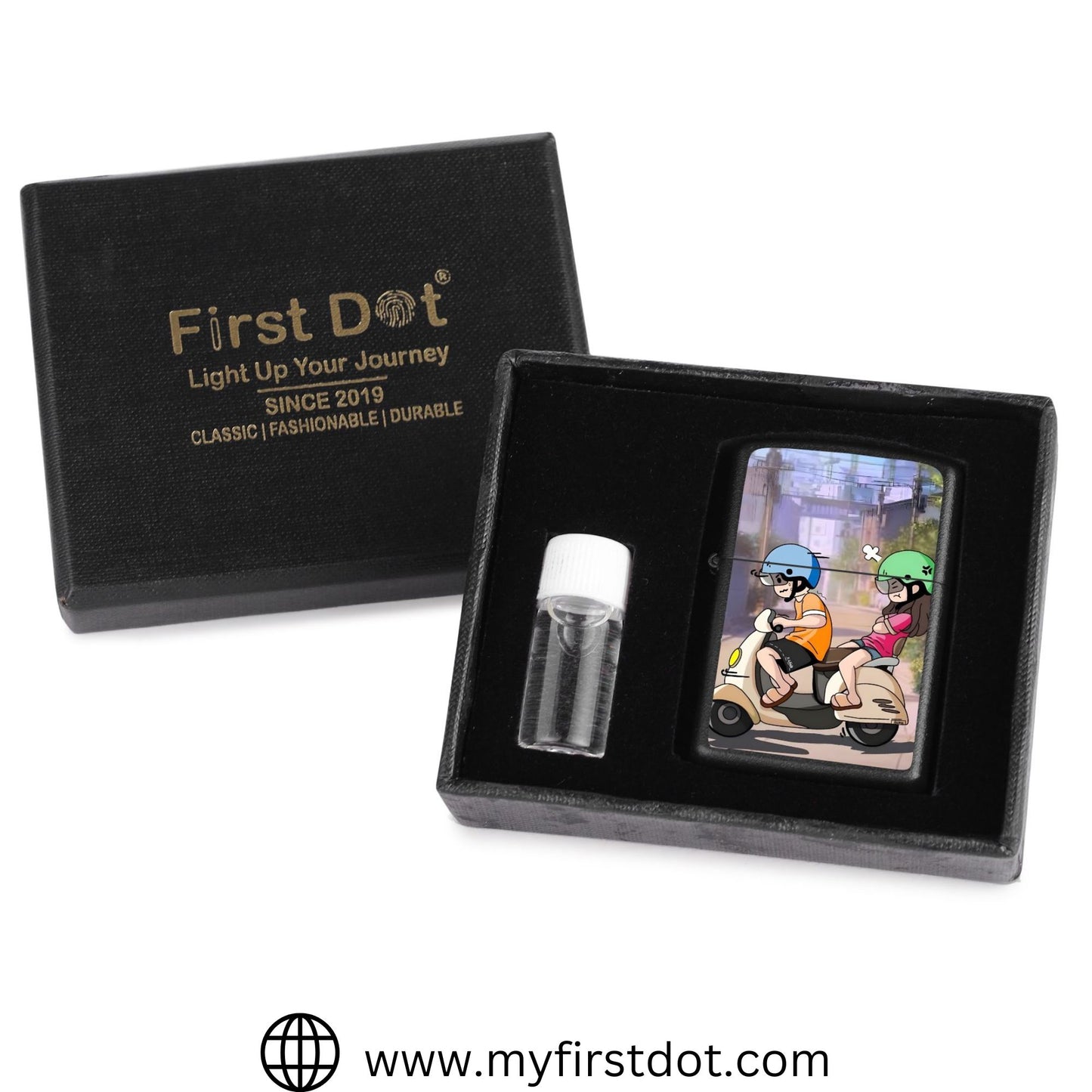 Cute Couple Lighter Windproof Cigarette Lighter