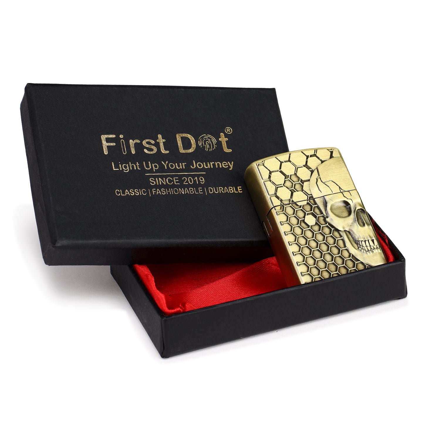 Skull Skeleton Classic Lighter | Windproof Cigarette Lighter