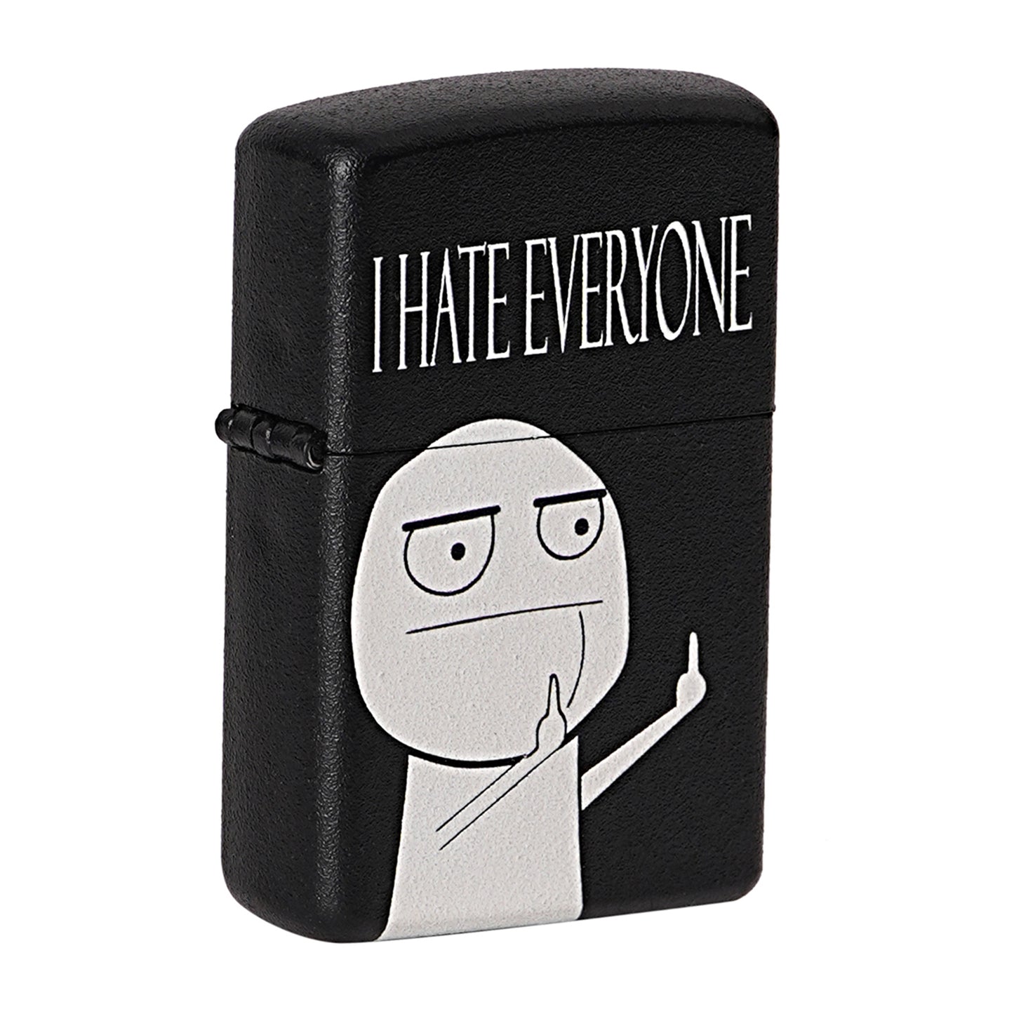 I Hate Everyone Premium Refillable Cigarette Lighter – Perfect for Gifting | First Dot