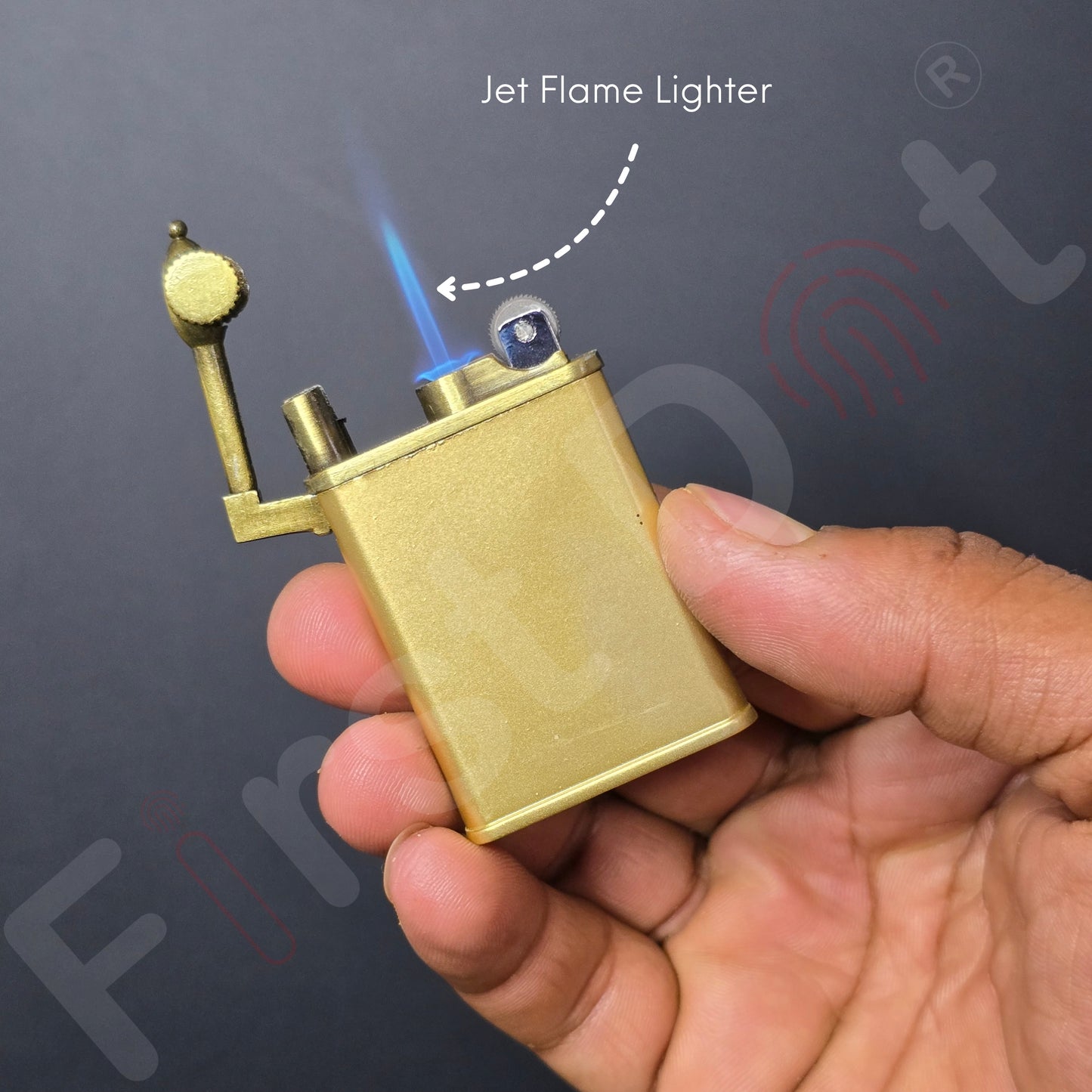Ember Stylish Slim Jet Fire Cigar Windproof Lighter