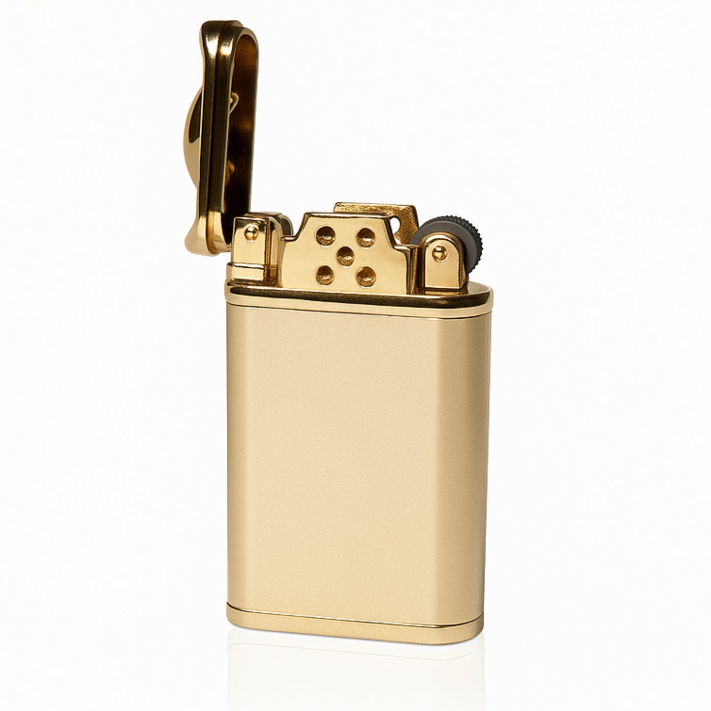 Vintage Flip-Top Soft Flame Cigarette Lighter