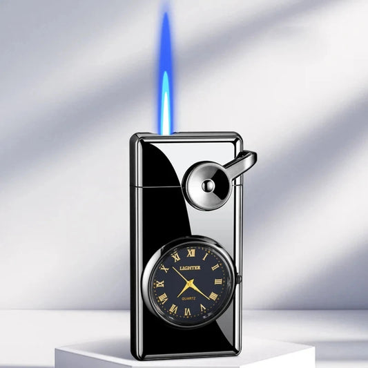 Swing Arm Luxury Retro Watch Lighter for Men - Grey