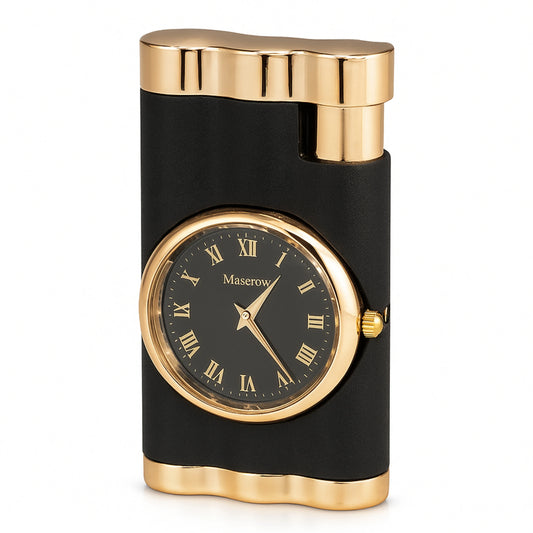 Vintoro Luxury Dual-Use Classic Watch Lighter for Men - Black