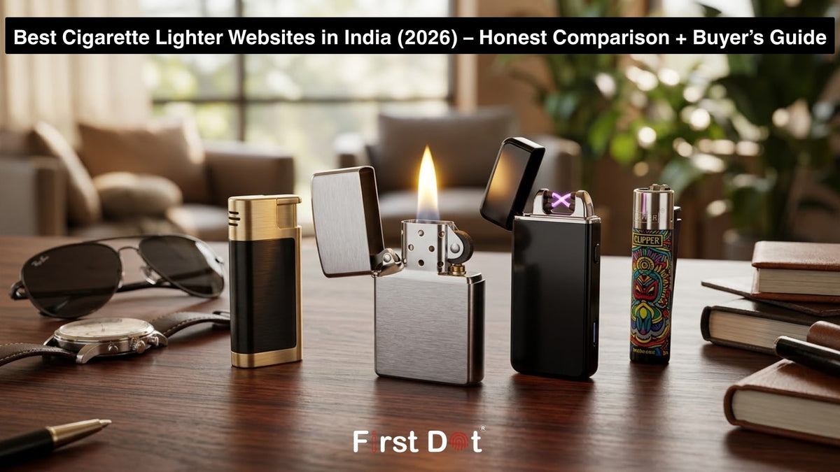 Best Cigarette Lighter Websites in India (2026) – Honest Comparison + Buyer’s Guide