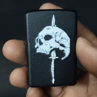 Skull Sword Premium Refillable Cigarette Lighter