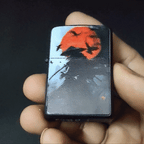 Samurai Warrior Premium Refillable Cigarette Lighter