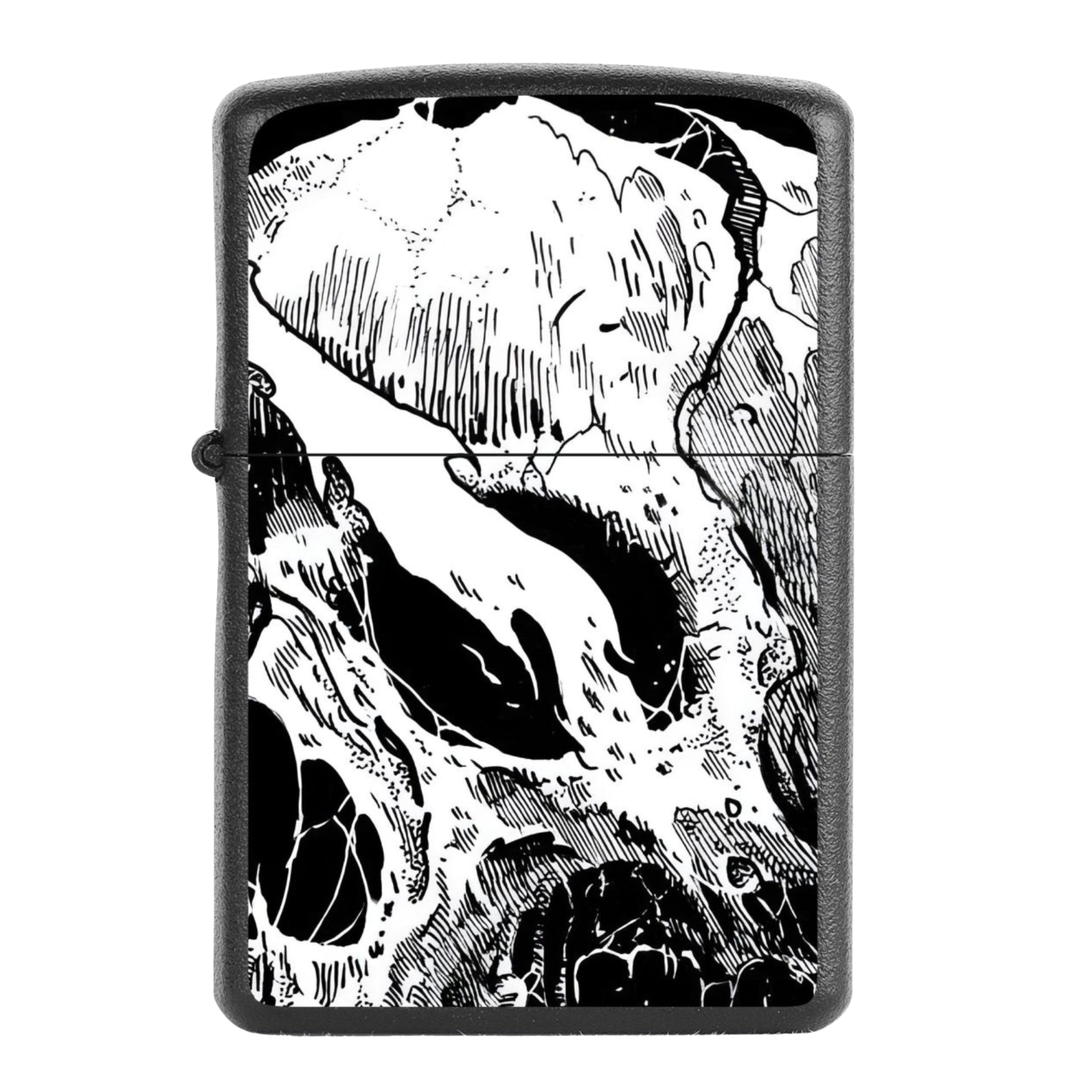 Street Graphic Cigarette Lighters Combo | Premium Box + Free 50ml Fuel