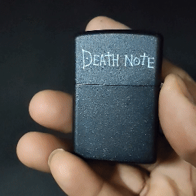 Death Note Skull Premium Refillable Cigarette Lighter First Dot