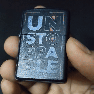 First Dot "Unstoppable" Windproof Cigarette Lighter