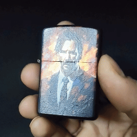 John Wick Premium Refillable Cigarette Lighter – Perfect for Gifting | First Dot