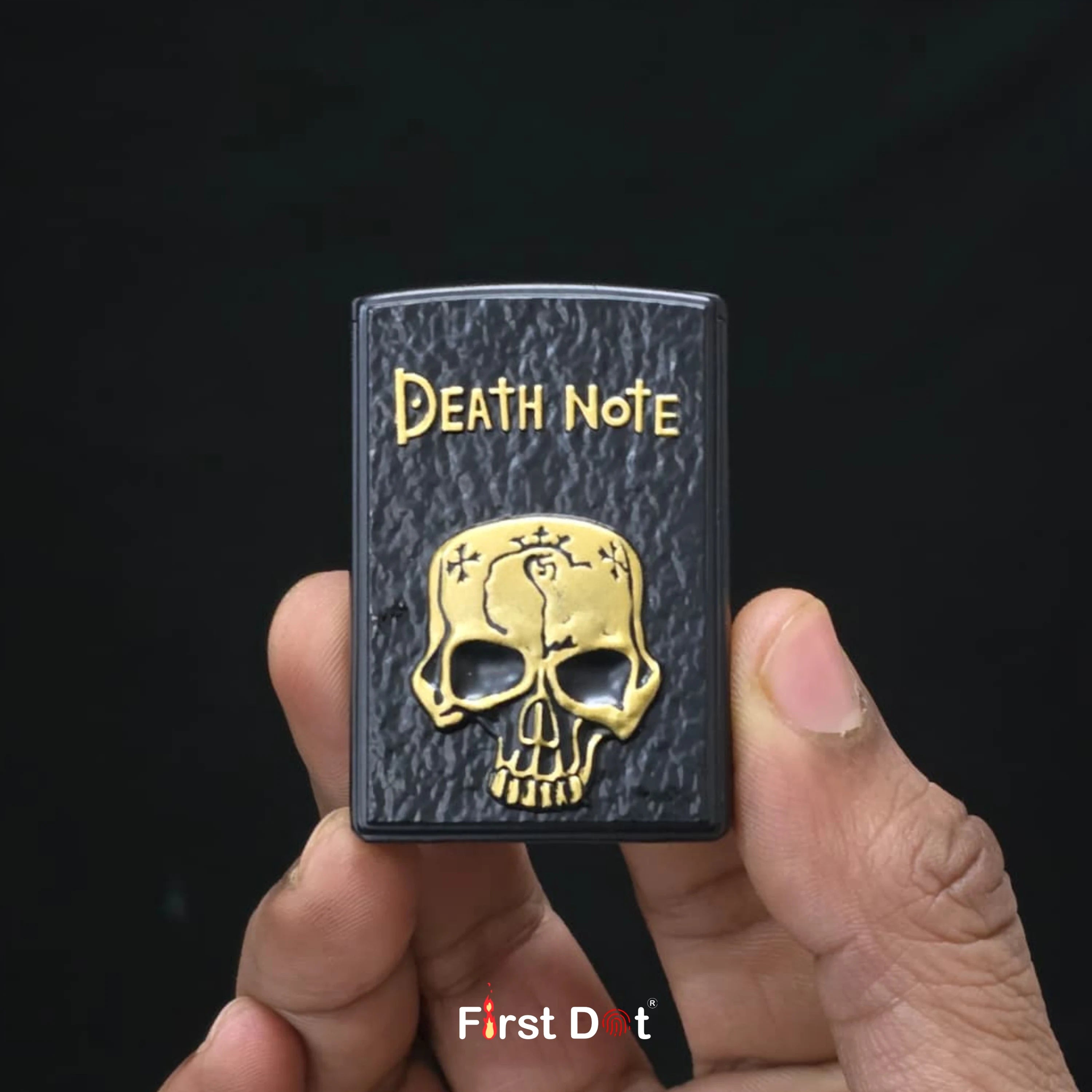 Gothic Skull Jet Flame Lighter – Embossed Design
