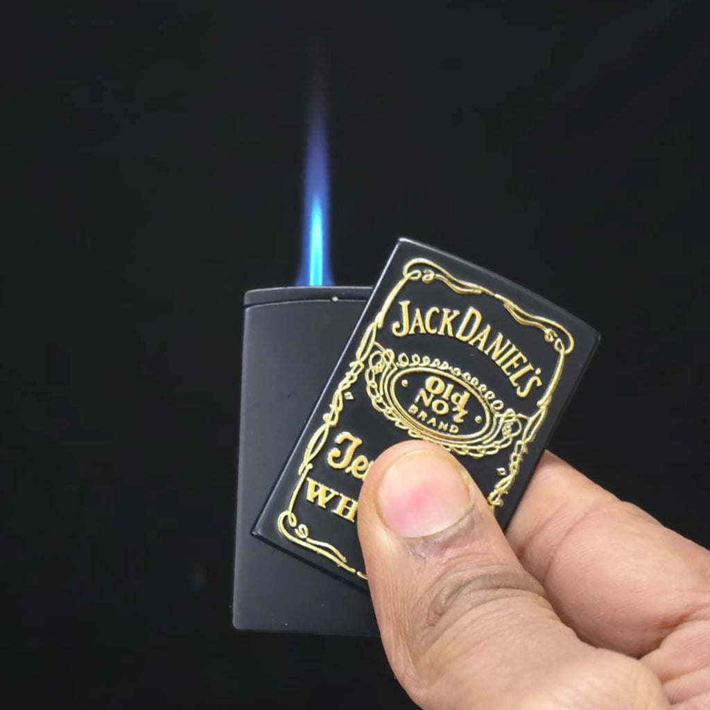 Gothic Skull Jet Flame Lighter – Embossed Design