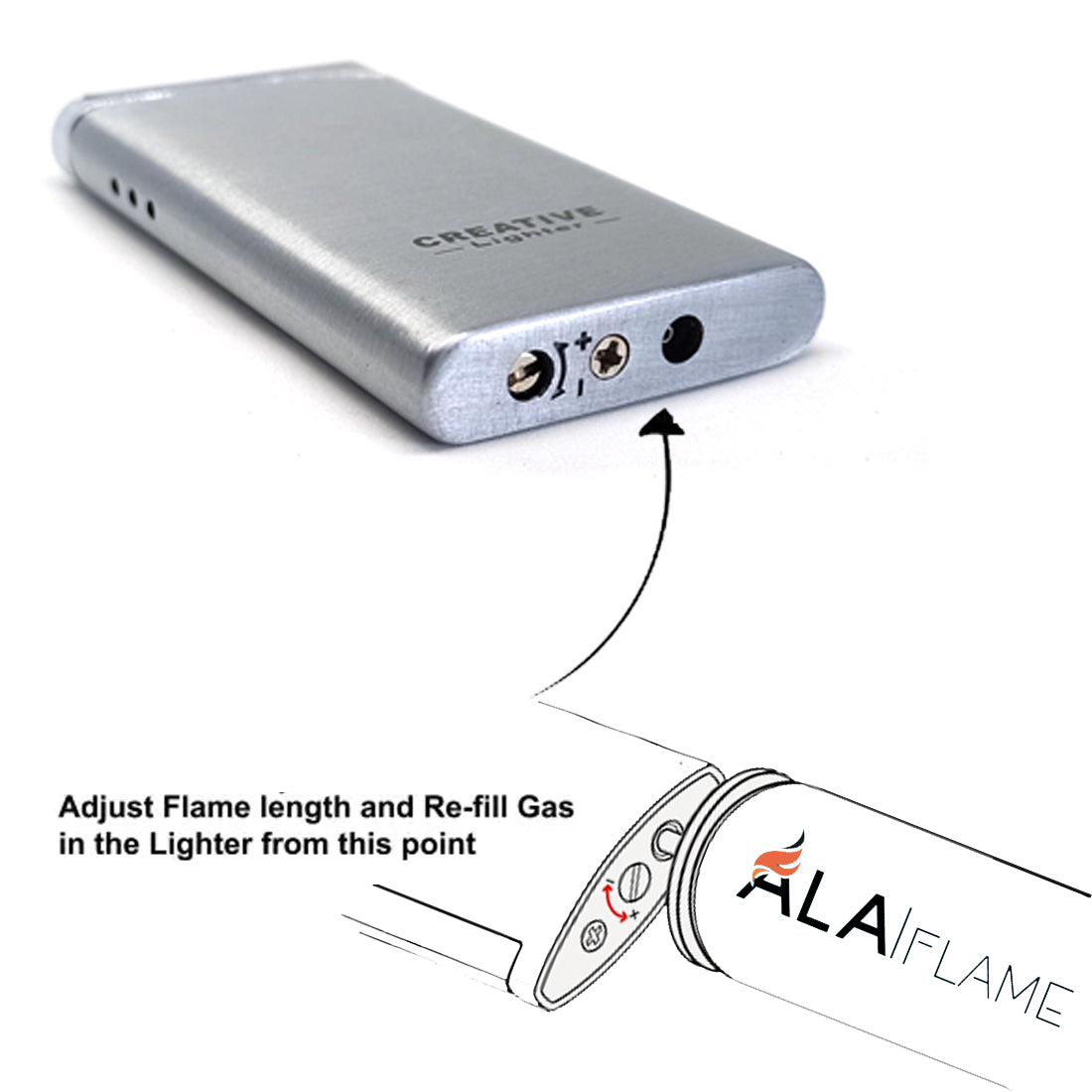 Creative Premium Refillable Cigarette Lighter – Perfect for Gifting | First Dot