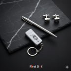 Wolf Pocket Lighter with Keychain