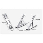 Ergonomic Aluminum Laptop Stand | Office Accessories | First Dot