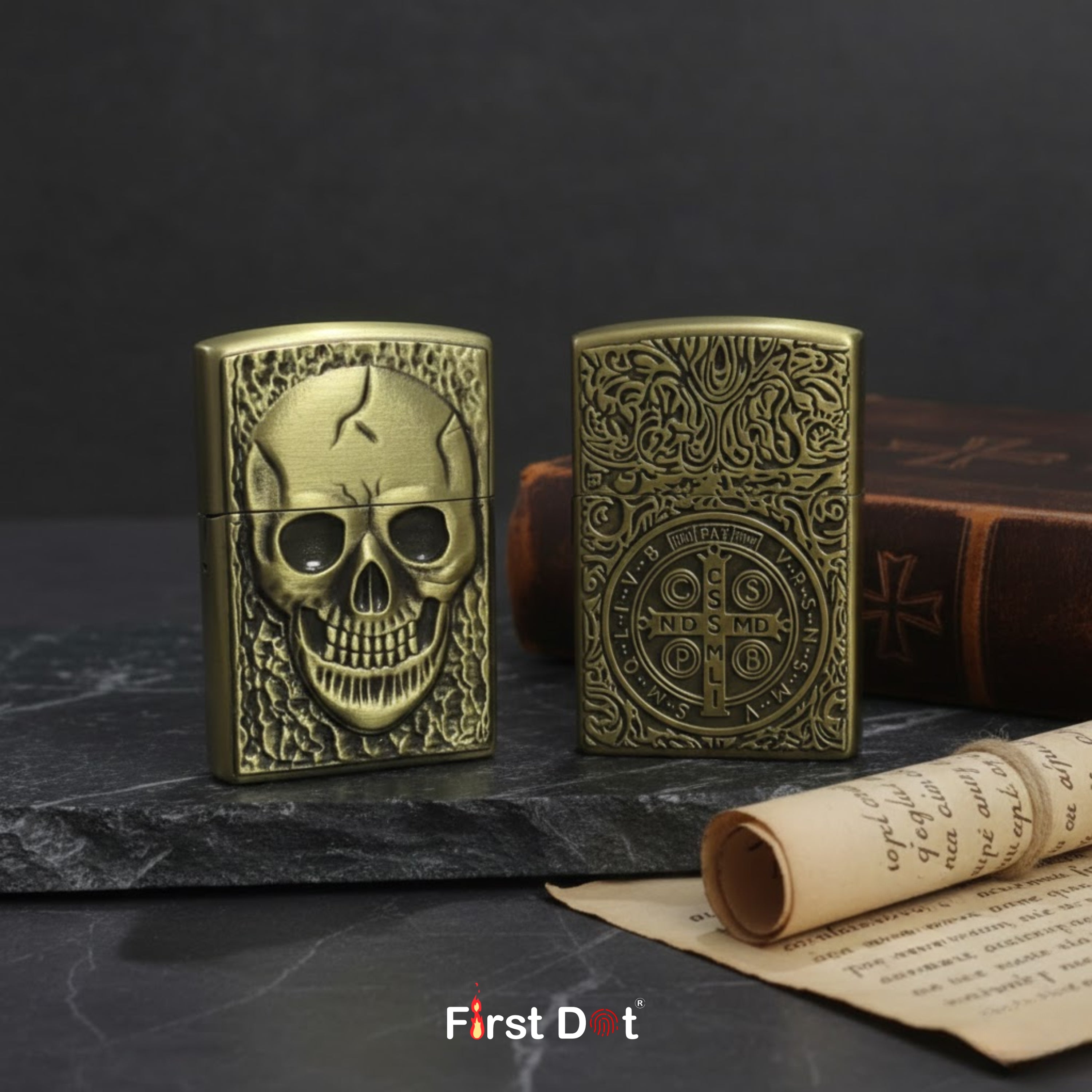 (Pack of 2) Daily Use Cigarette Lighter Combo | First Dot