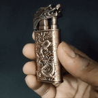 First Dot Dragon Luxury Windproof Lighter Gift for Men - Pocket Lighter