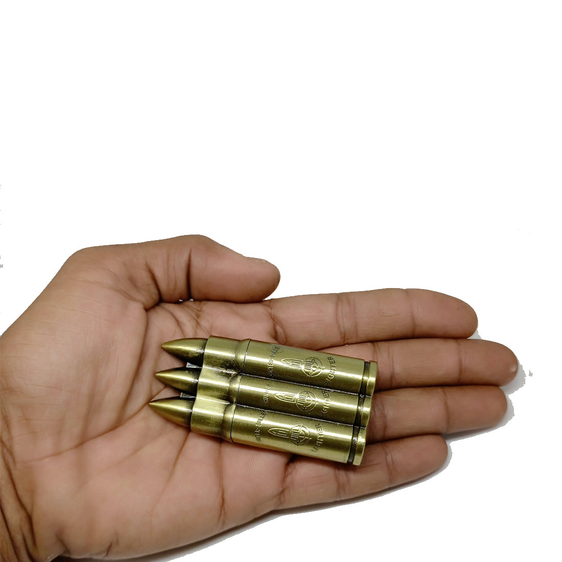 3 BULLET Jet Flame Cigarette Lighter hand