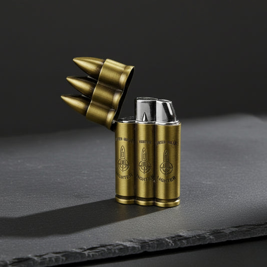 3 BULLET Jet Flame Cigarette Lighter