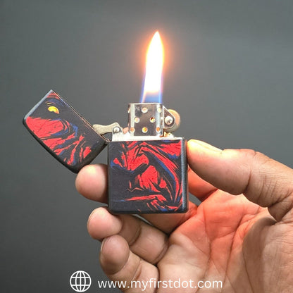 Street Graphic Cigarette Lighters Combo | Premium Box + Free 50ml Fuel