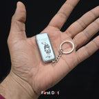 Wolf Pocket Lighter with Keychain