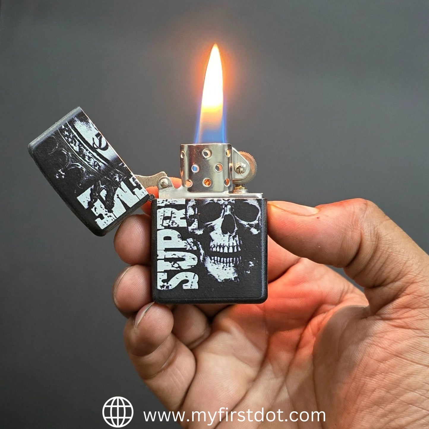 Street Graphic Cigarette Lighters Combo | Premium Box + Free 50ml Fuel