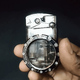 Double Jet Flame Lighter Premium Refillable Cigarette Lighter – Perfect for Gifting | First Dot