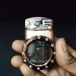 Double Jet Flame Lighter Premium Refillable Cigarette Lighter – Perfect for Gifting | First Dot