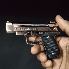 M92G Pistol Shaped Premium Lighter | Jet Flame, Refillable | First Dot