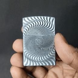 illusion Premium Refillable Cigarette Lighter – Perfect for Gifting | First Dot