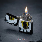 Anime Silhouette Windproof Cigarette Lighter