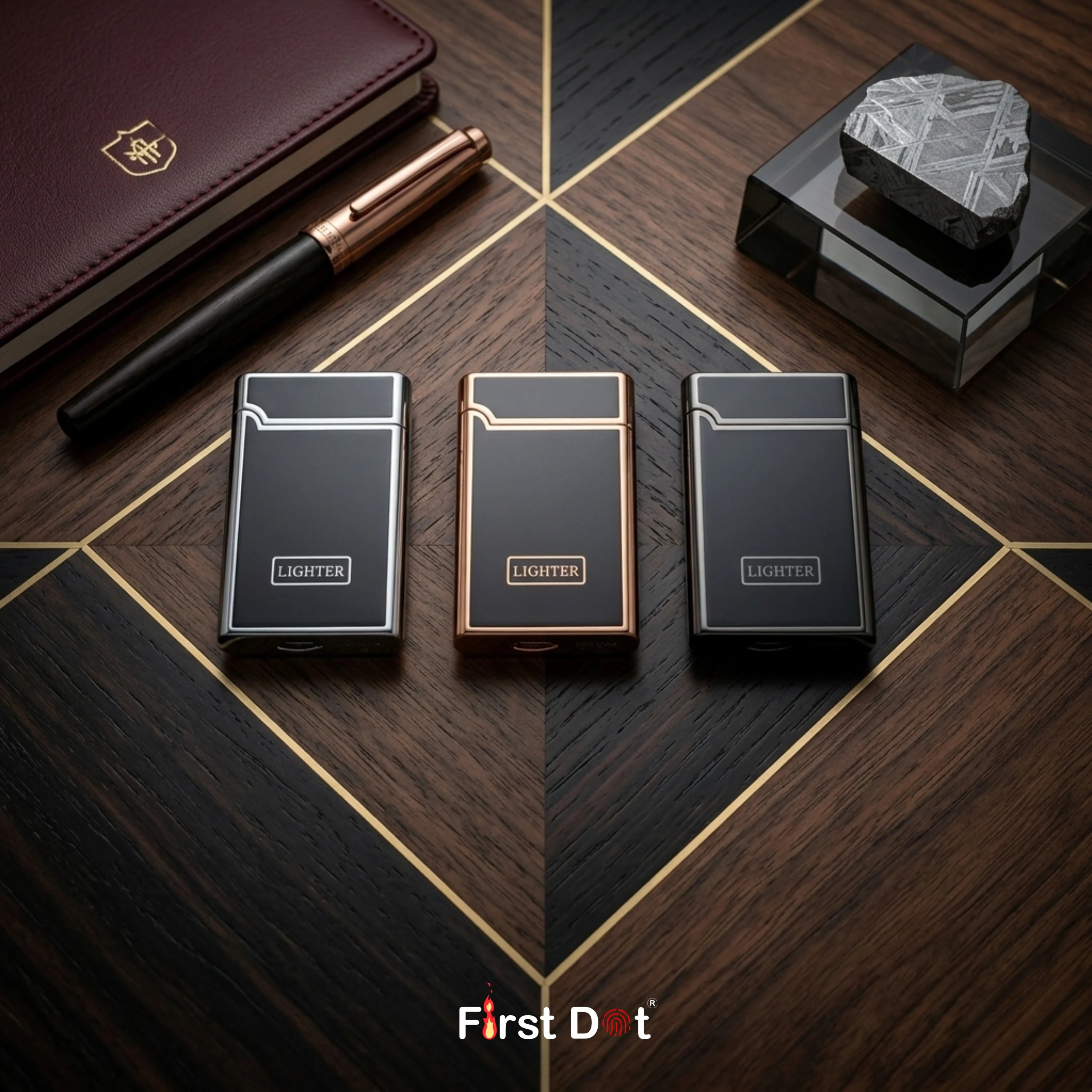 Apex Glossy Finish Cigarette Torch Lighter