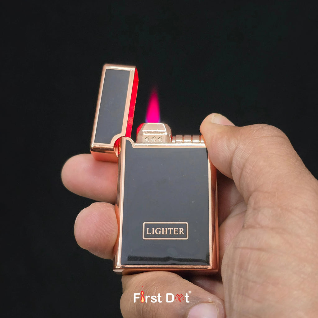 First Dot Apex Glossy Finish Cigarette Torch Lighter