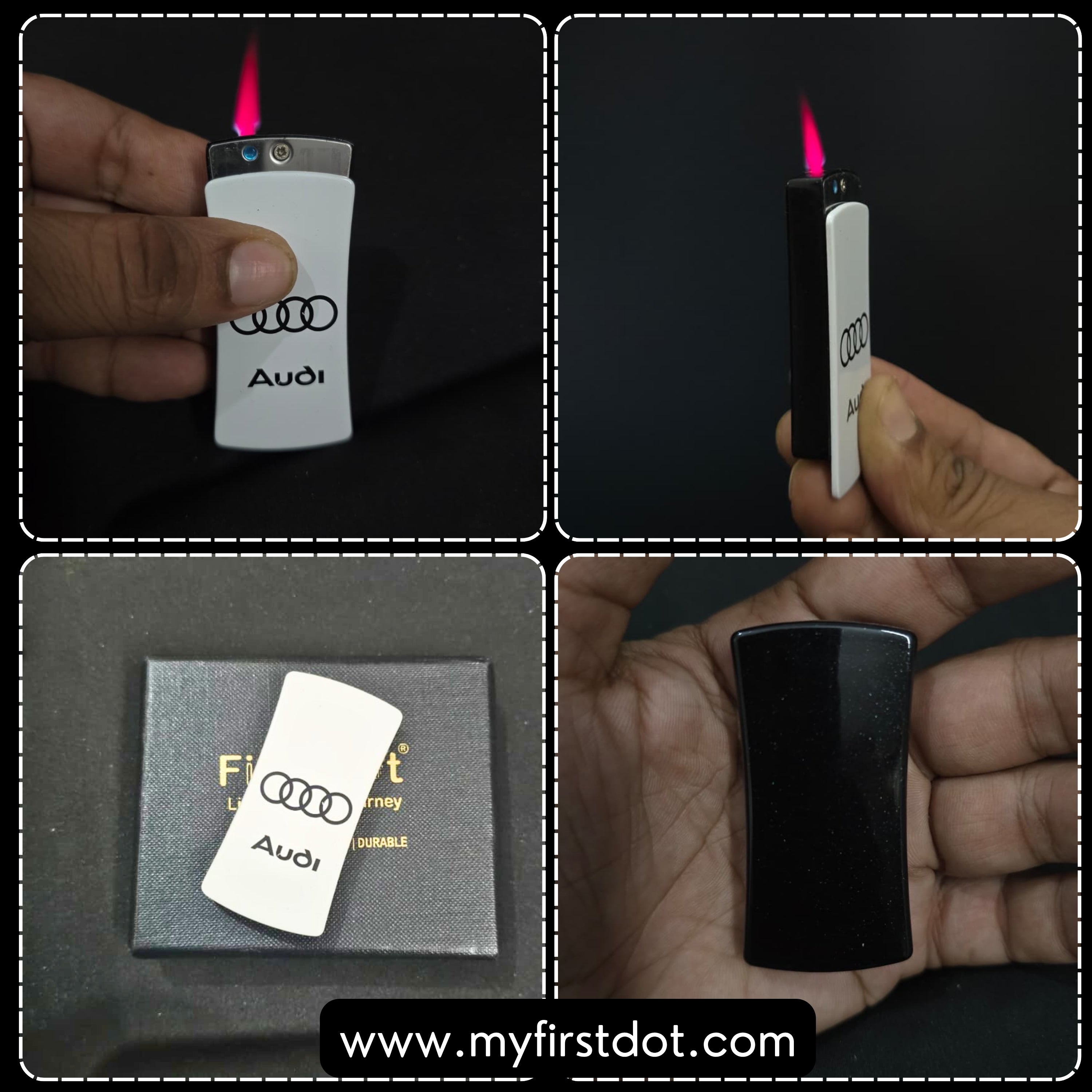 Audi Red Red Jet Flame Lighter | Windproof Cigarette Lighter