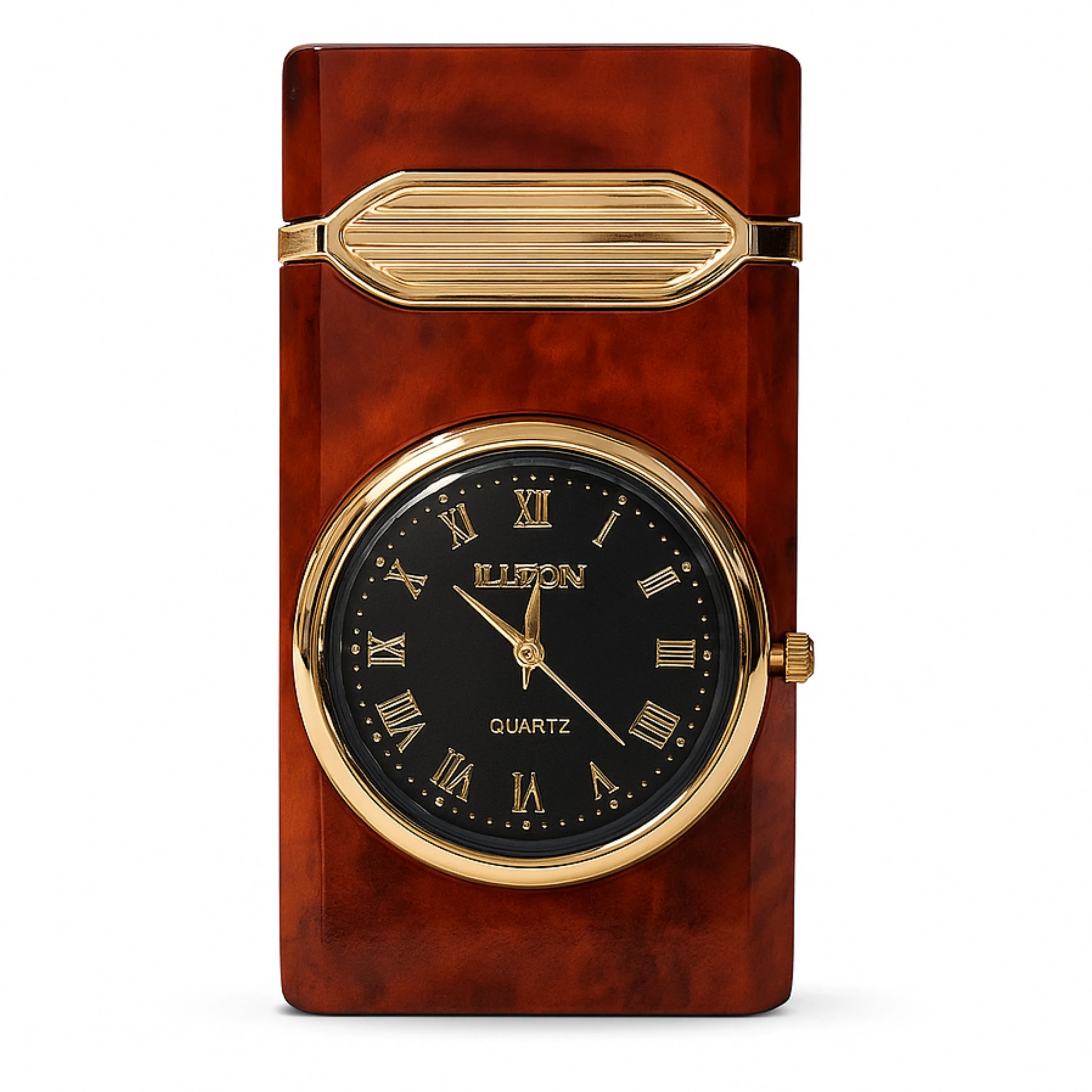 Aurum Luxury Classic Analog Watch Lighter for Men - Brown