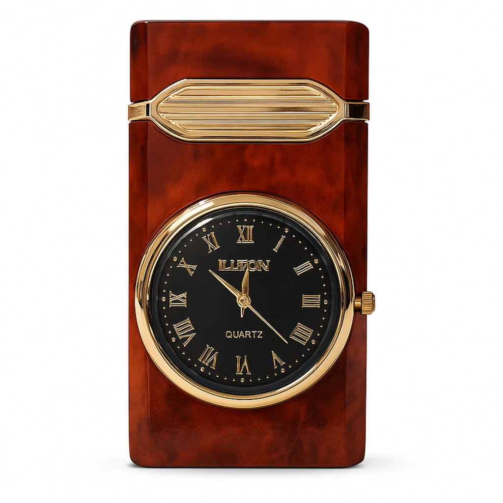 Aurum Luxury Classic Analog Watch Lighter for Men - Brown