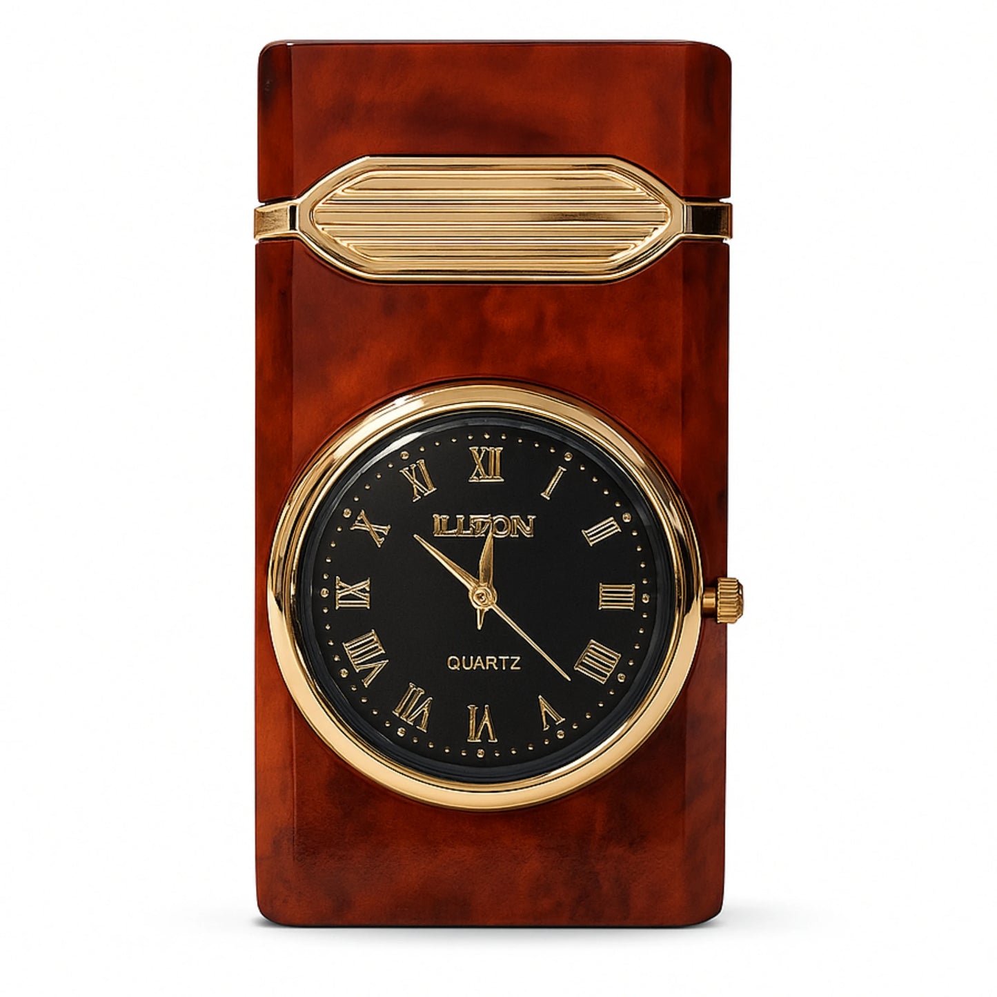 Aurum Luxury Classic Analog Watch Lighter for Men - Brown